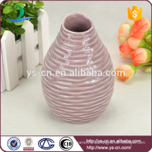 Steingut Vase, dekorative Blumen Vase YSv0067-08